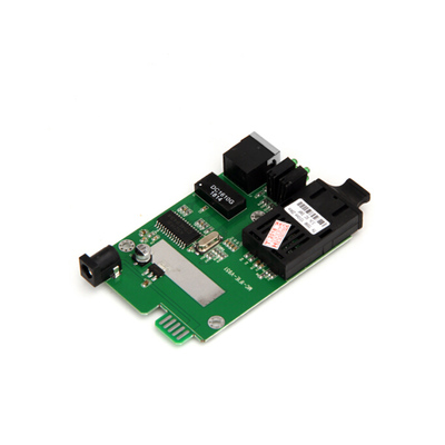 汤湖TH-1100S光纤收发器 稳定可靠的百兆单模双纤插卡式转换方案